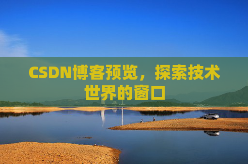CSDN博客预览，探索技术世界的窗口